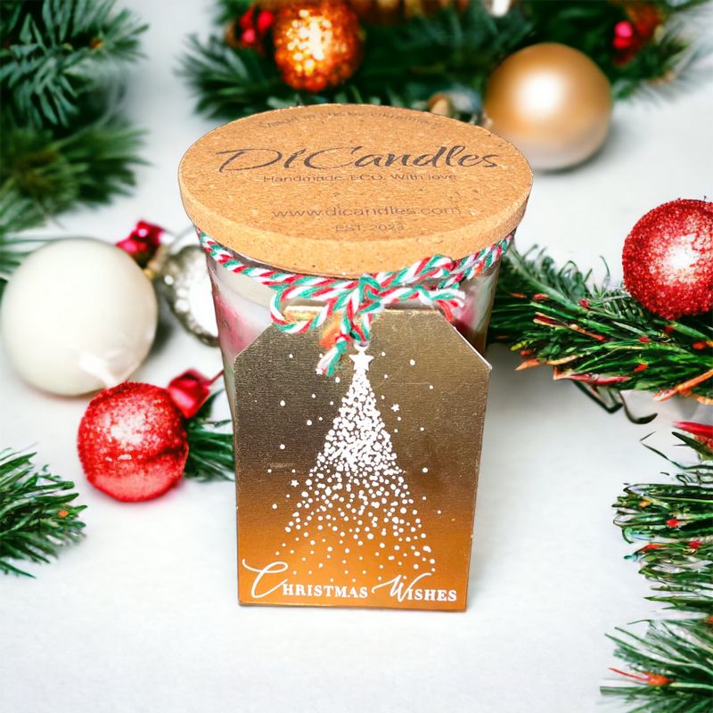 Christmas mood - Scented candle, Christmas pudding, 210g