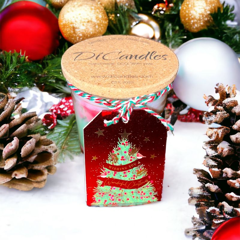 Christmas mood - Scented candle, Christmas citruses, 210g