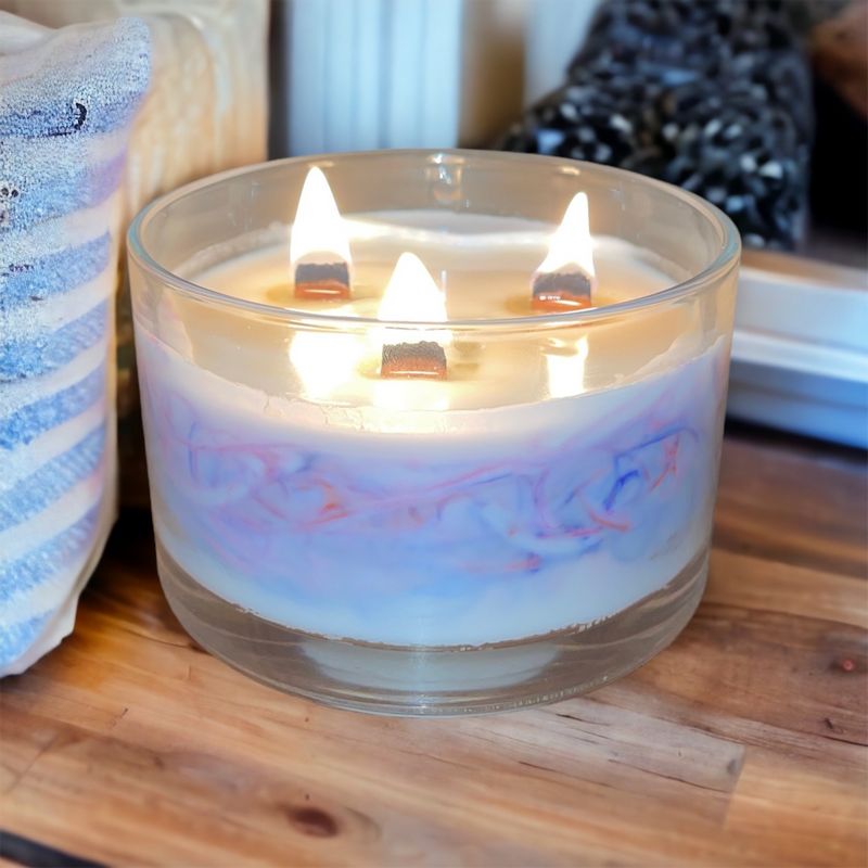 Marble plume - Scented candle, 510g