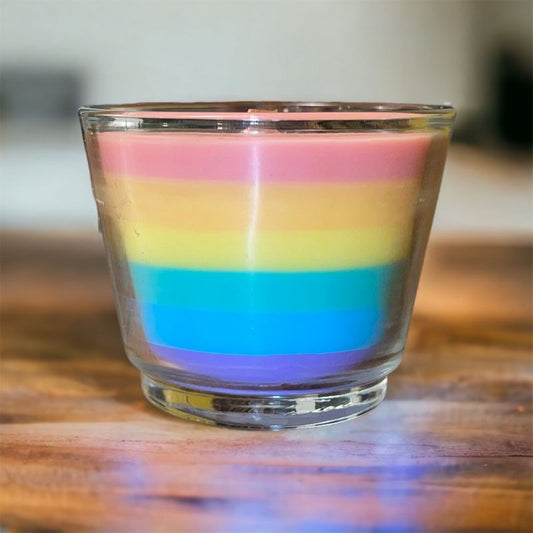 Rainbow mood - Scented candle, 100g
