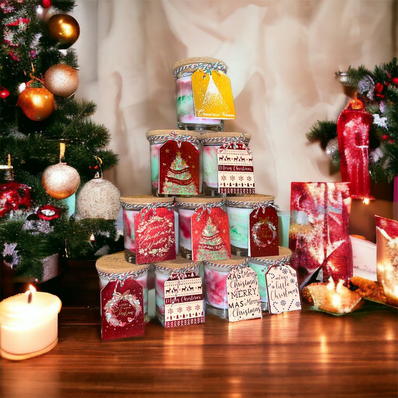 Christmas mood - Scented candle, Christmas pudding, 210g