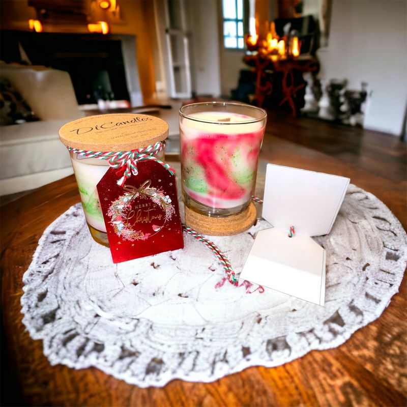 Christmas mood - Scented candle, Christmas pudding, 210g