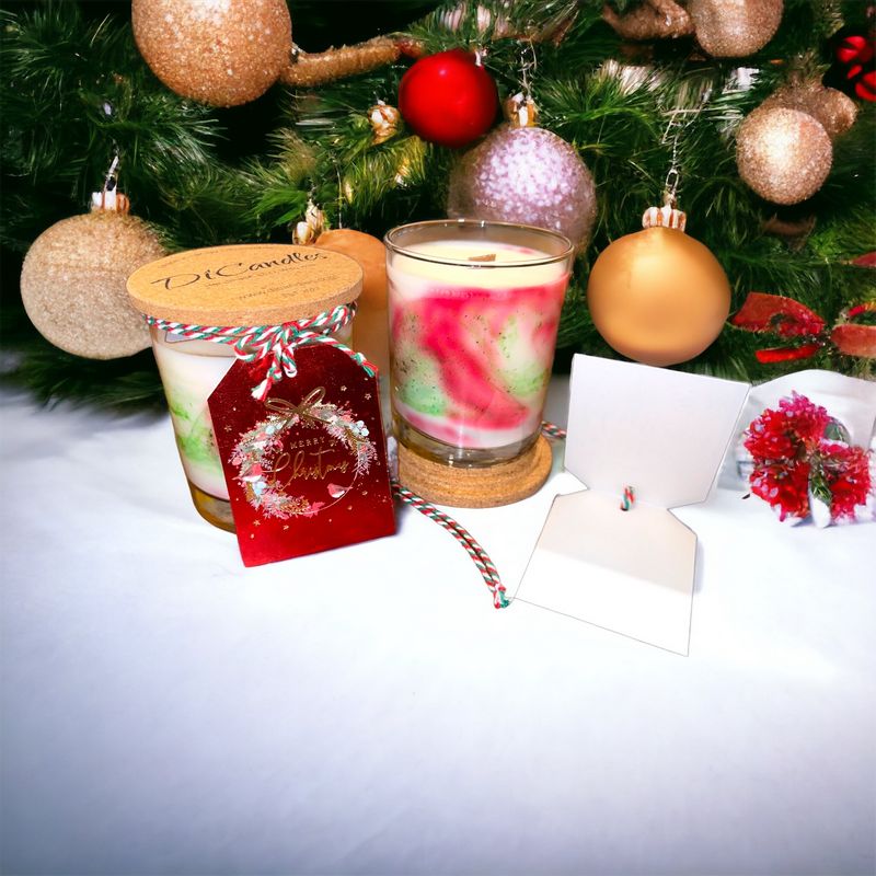 Christmas mood - Scented candle, Christmas tree, 210g