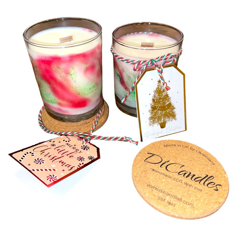 Christmas mood - Scented candle, Christmas tree, 210g