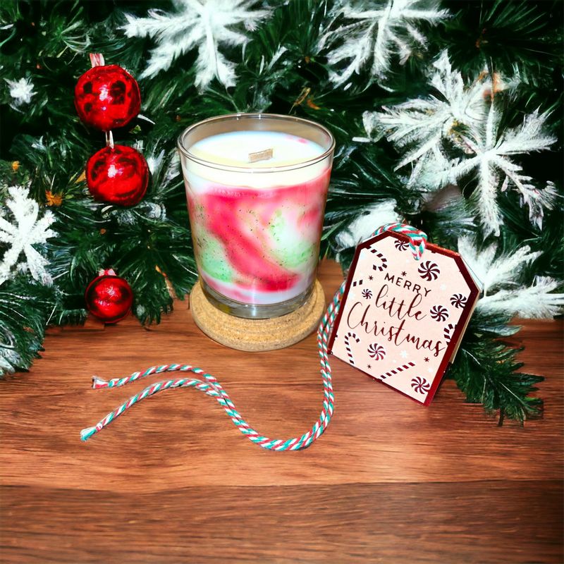 Christmas mood - Scented candle, Christmas pudding, 210g