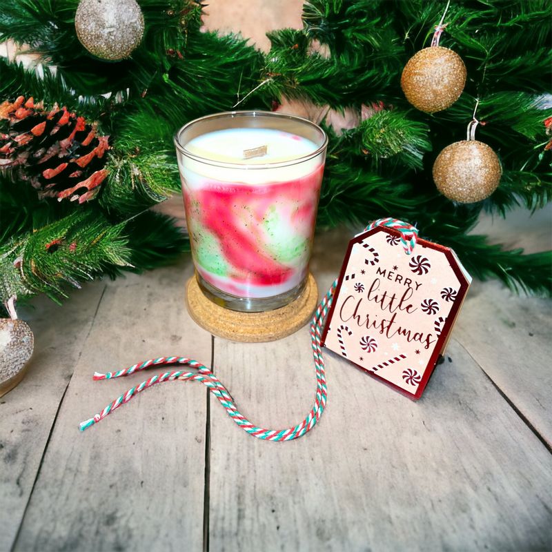 Christmas mood - Scented candle, Christmas tree, 210g