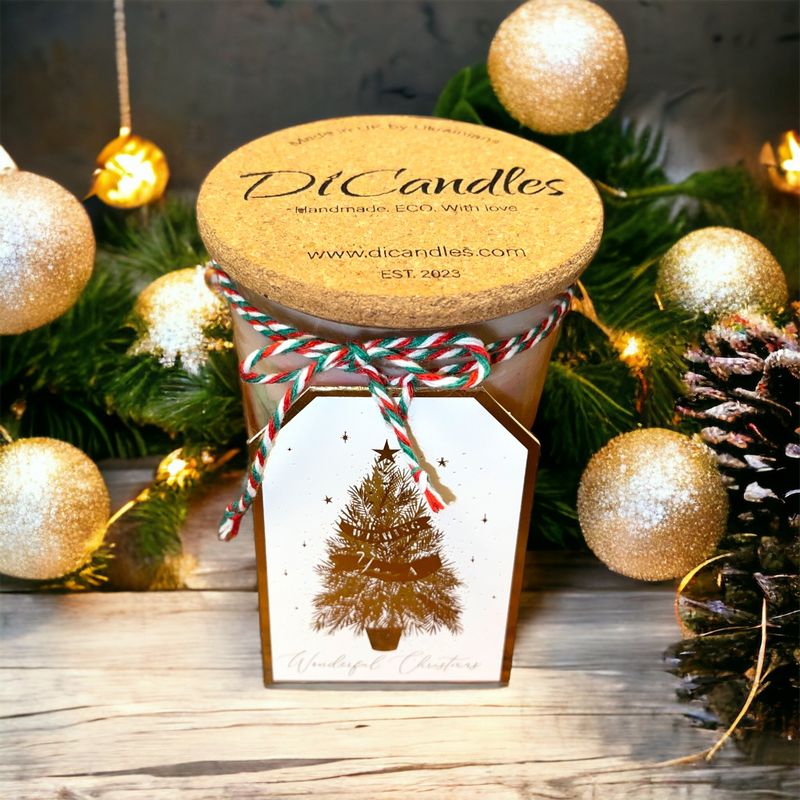 Christmas mood - Scented candle, Christmas spice, 210g