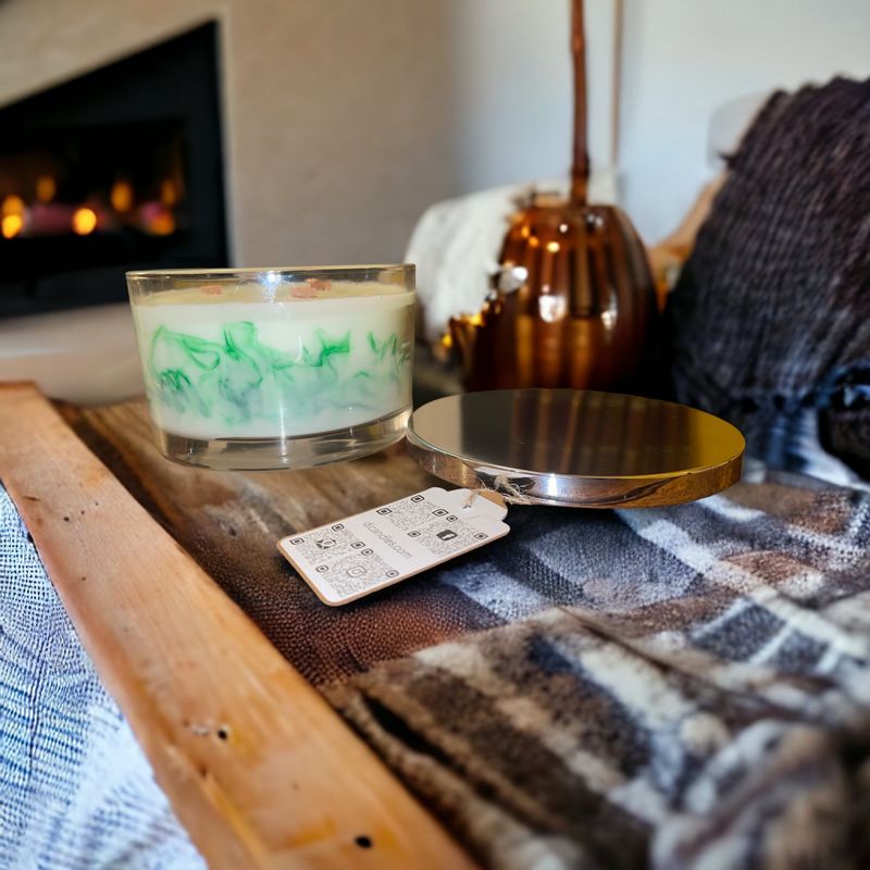 Marble plume - Scented candle, 510g