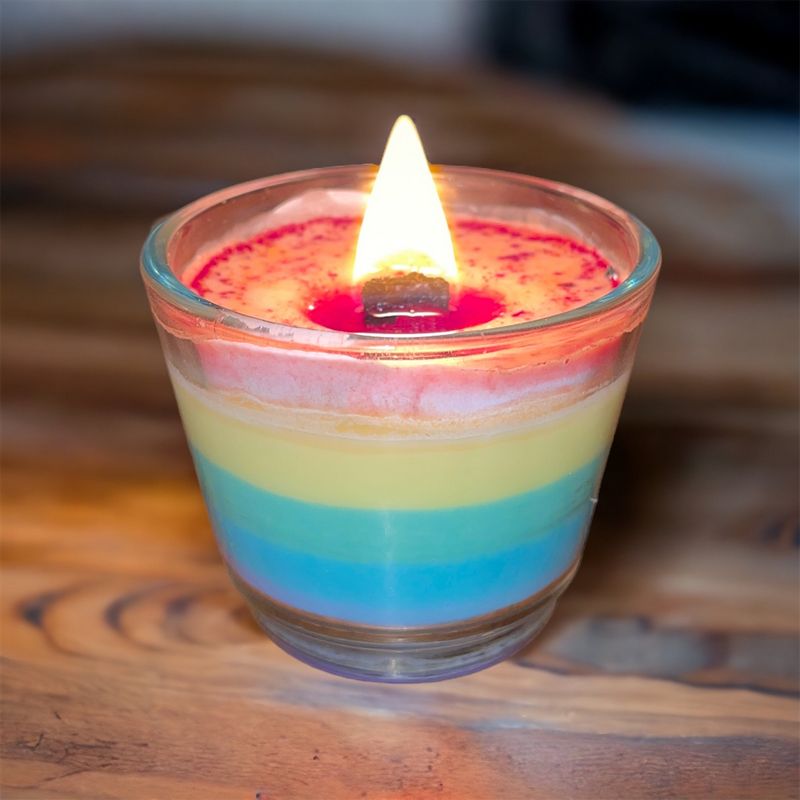 Rainbow mood - Scented candle, 100g